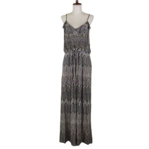 Karen Millen‎ Chevron Jumpsuit Women’s 6 Sleeveless V-Neck